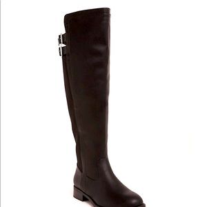 8W wide calf over the knee boot